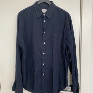 Navy Men’s rag & bone Dress Shirt